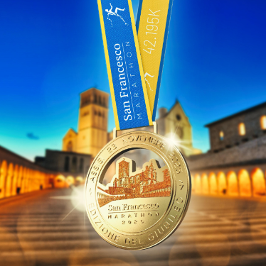 poster maratona san francesco 2025